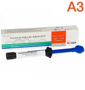 Nanoceram-Bright, А3, 1шпр*4г, универсальный наногибридный композит, DMP