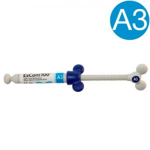 Escom 100 цвет A3, шприц (4гр.) световой композит эском, Spident