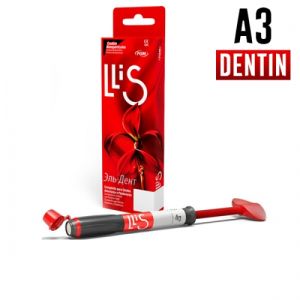 Llis DA3, шприц (4гр) микрогибридный композит, FGM