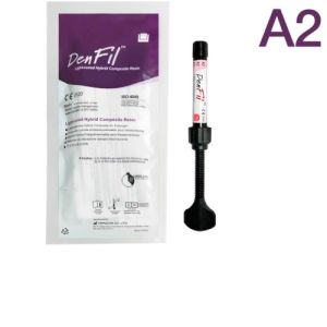 DenFil A2 шпр.4г-композитный светоотверждаемый материал, Vericom Co Ltd, DF104-RA22