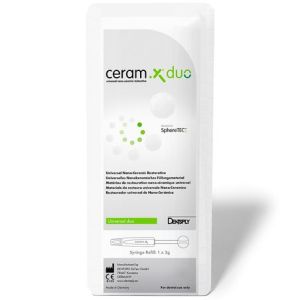 Ceram.Х Duo цвет D1, шприц (3гр.) - светоотверждаемый, рентгеноконтрастный материал, Dentsply