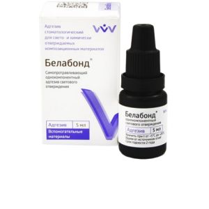 Белабонд,светоотверждаемый самопротравливающий адгезив /однокомпонентный /5мл, ВладМива