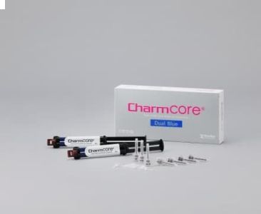CharmCore цв.Белый-цемент двойного отверждения (2кар.х5мл,20 нас,20канюль), DentKist
