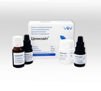 Цемилайт цвет А2 (20г+10мл+10мл+лак 5мл), ВладМиВа