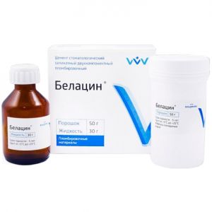 Белацин - силикатный цемент (50+30) ВладМиВа