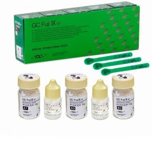 GC Fuji IX GP-клинический набор (3x15 г порошка, 2x6.4 мл жидкости)