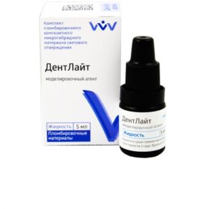 Смола моделировочная Дентлайт (5 мл), ВладМиВа