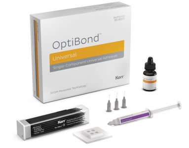 OptiBond Universal Bottle Kit-Набор (Бут.5 мл, палетки для смешивания 25 шт; протравлив. гель Gel Etchant (3 г) с насадки для шприца 10 шт; аппликaторы 100 шт.), 36517, Kerr