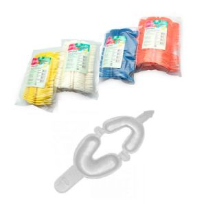 Ложки аппликационные SHERBET, р-р M (белые), 50ПАР