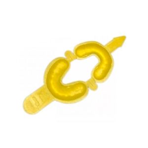 Ложки аппликационные SHERBET, р-р S (желтые), 50ПАР