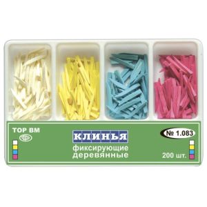 ТОР-1.083 Клинья деревянные ассотри (4*50 шт.)