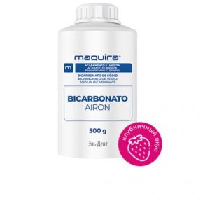 Порошок для air flow AIRON BICARBONATO клубника 500г (50-70 мкм)
