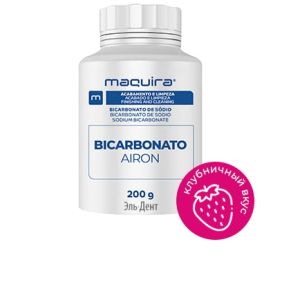 Порошок для air flow AIRON BICARBONATO клубника 200г (50-70 мкм)