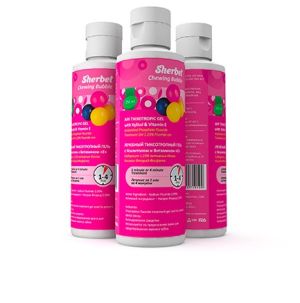 Гель для фторирования SHERBET APF с витамином Е (1-4 минуты), Жевательная резинка, 500мл