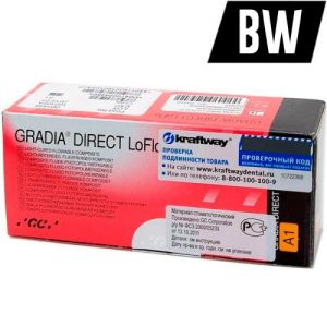 GС Gradia Direct LoFlo цвет BW (2 шприца х1,5г), светоотверждаемый гибридный композит