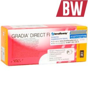 GС Gradia Direct Flo цвет BW (2 шприца х 1.5г), текучий светоотверждаемый композит