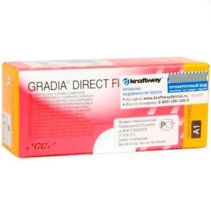 GС Gradia Direct Flo цвет BW (2 шприца х 1.5г), текучий светоотверждаемый композит