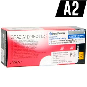 GС Gradia Direct LoFlo цвет А2 (2 шприца х1,5г), светоотверждаемый гибридный композит