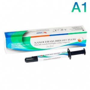 Nanoceram-Bright Flow, А1, (1ш.х2г), текучий наногибридный композит, DMP