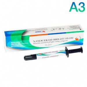 Nanoceram-Bright Flow, А3, (2ш.х2г), текучий наногибридный композит, DMP