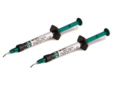 Filtek Bulk Fill Flowable, Оттенок A1, жидкотекучий композитный материал (2 шприца по 2 гр, 20 насадок), 4862A1, 3M
