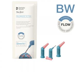 Neo Spectra ST FLOW оттенок BW капс. (0,25х16 шт), светоотверждаемый реставрационный материал, 1231915122, Dentsply Sirona