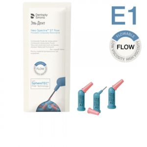 Neo Spectra ST FLOW оттенок E1 капс. (0,25х16 шт), светоотверждаемый реставрационный материал, 1231915123, Dentsply Sirona