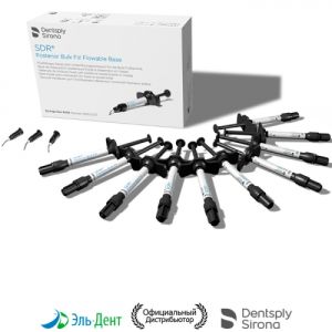 SDR Plus (10 шпр.х1г.), Универсальный оттенок, аппликaторы (syringe tips) 60 шт. (60603045), Dentsply