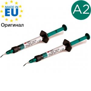 Filtek Bulk Fill Flowable, Оттенок A2, жидкотекучий композитный материал (2 шприца по 2 гр, 20 насадок), 4862A2, 3M