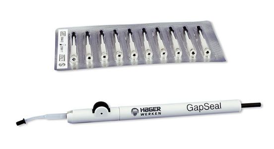 GapSeal-герметик для имплантатов. Набор (аппликатор + 10 карпул, Hager & Werken 152041