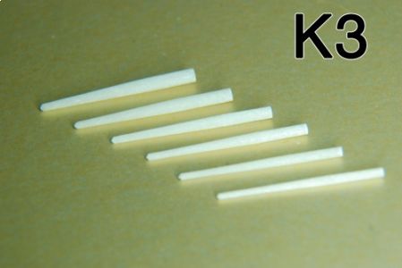 Штифты стекловолоконные K3 конической формы (ШВС-135-0,85) /6 шт./Форма