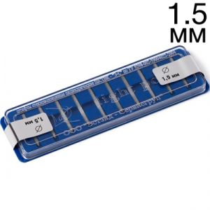 Штифты стекловолоконные цилиндрические 1,5 (10шт.)