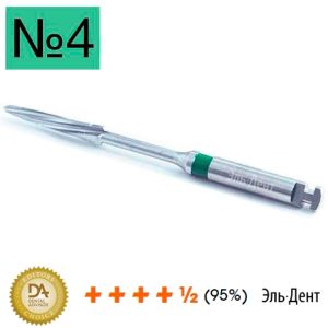 Дриль RTD для Macro-Lock Финишный №4 d1.85 (зел.), 1шт. 4520124