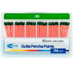 Штифты гуттаперчевые .04 №35 (60шт), Meta