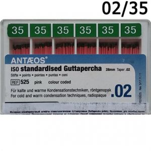 Guttapercha 02 №35 (L:28) 120 шт., VDW