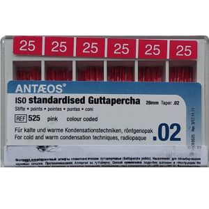 Guttapercha 02 №25 (L:28) 120 шт., VDW