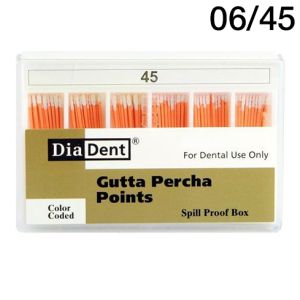Штифты гуттаперчевые конусные 06 №45 (60шт), DiaDent