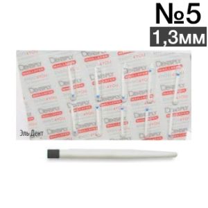 Штифты стекловолоконные EasyPost №5 1,3мм черные (10шт), Maillefer