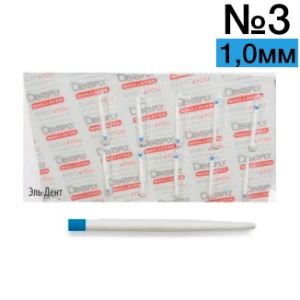 Штифты стекловолоконные EasyPost №3 1,0мм синие (10шт), Maillefer