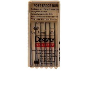 Post Space Bur №005 (31 мм) бор стоматологический стальной для работы с обтураторами уп/6шт