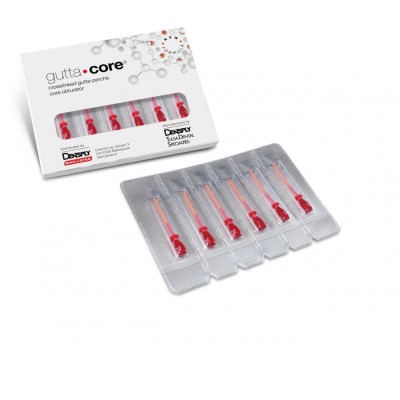 Gutta Core №20 (6 шт)- обтуратор эндодонт. гуттаперчивый , Майлифер (Германия)