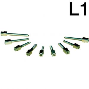 Штифты титановые ШВТ L1, 12шт. Форма