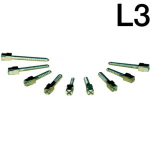 Штифты титановые ШВТ L3, 12шт. Форма