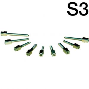 Штифты титановые ШВТ S3, 12шт. Форма