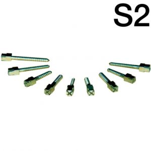 Штифты титановые ШВТ S2, 12шт. Форма