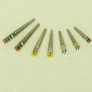 Штифты титановые №6 (308|S) красные 25шт. Форма