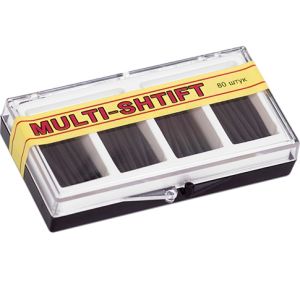 Беззольные штифты Multi-Shtift черные диаметр 2,0 мм (80шт.), РуДент