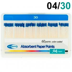 Штифты бумажные конусные .04 №30 (60шт), Meta Biomed