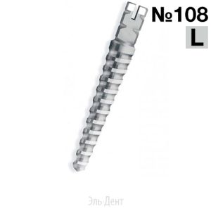 Штифты Unimetric №108/L (0,8 мм) белые 25 шт., Maillefer