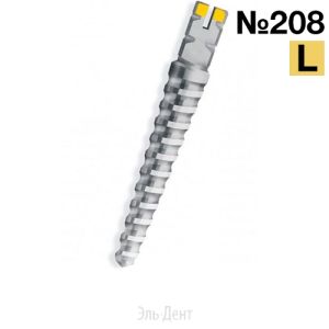 Штифты Unimetric №208/L (0,8 мм) желтые 25 шт., Maillefer